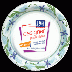 Best Yet 8.75″ Decorated Plates